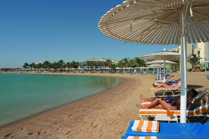 Spiaggia Hilton Hurghada Resort